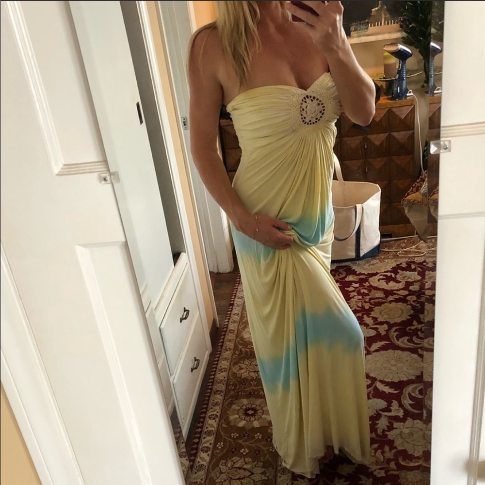 SKY Maxi Dress Strapless